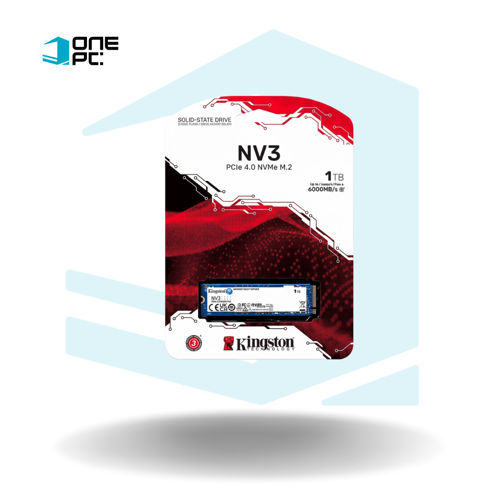 SSD KINGSTON 1TB M.2 2280 SNV3S-1000G PCIE 4.0 X 4 NVME 6000-4000MB-S NAND 3D