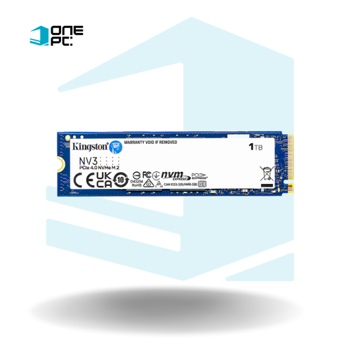 SSD KINGSTON 1TB M.2 2280 SNV3S-1000G PCIE 4.0 X 4 NVME 6000-4000MB-S NAND 3D