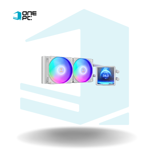 WATERCOOLING AURA GL240 LCD WH