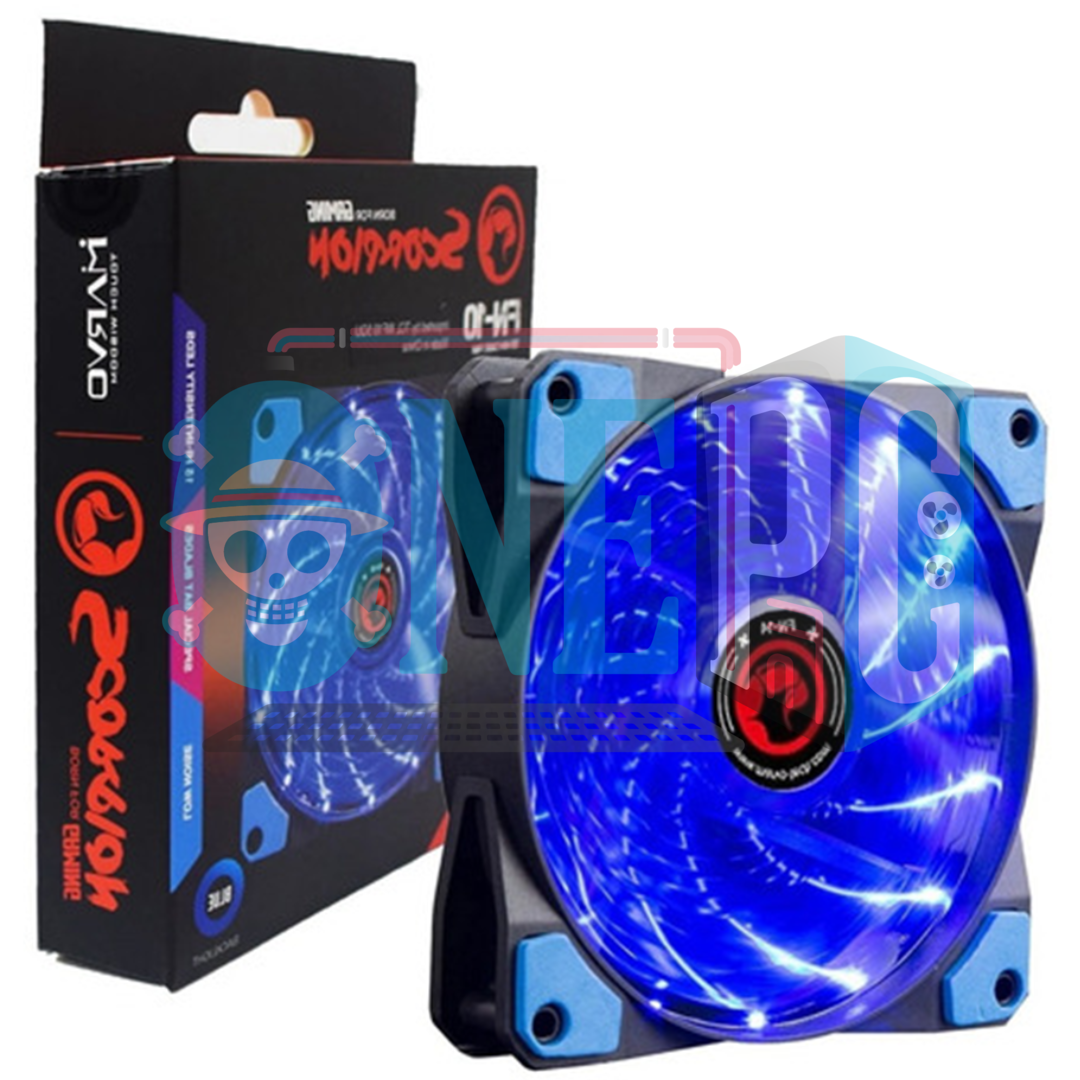 VENTILADOR COOLER MARVO SCORPION FN -10 GAMER LED COLORES