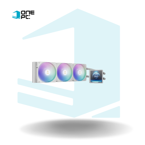 WATERCOOLING AURA GL360 LCD WHITE