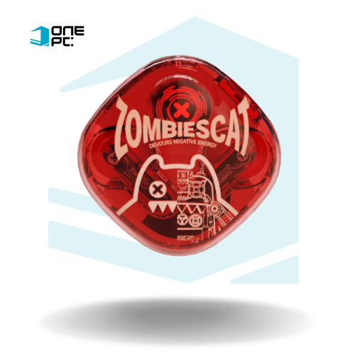AURICULARES ZOMBIESCAT COLOR ROJO