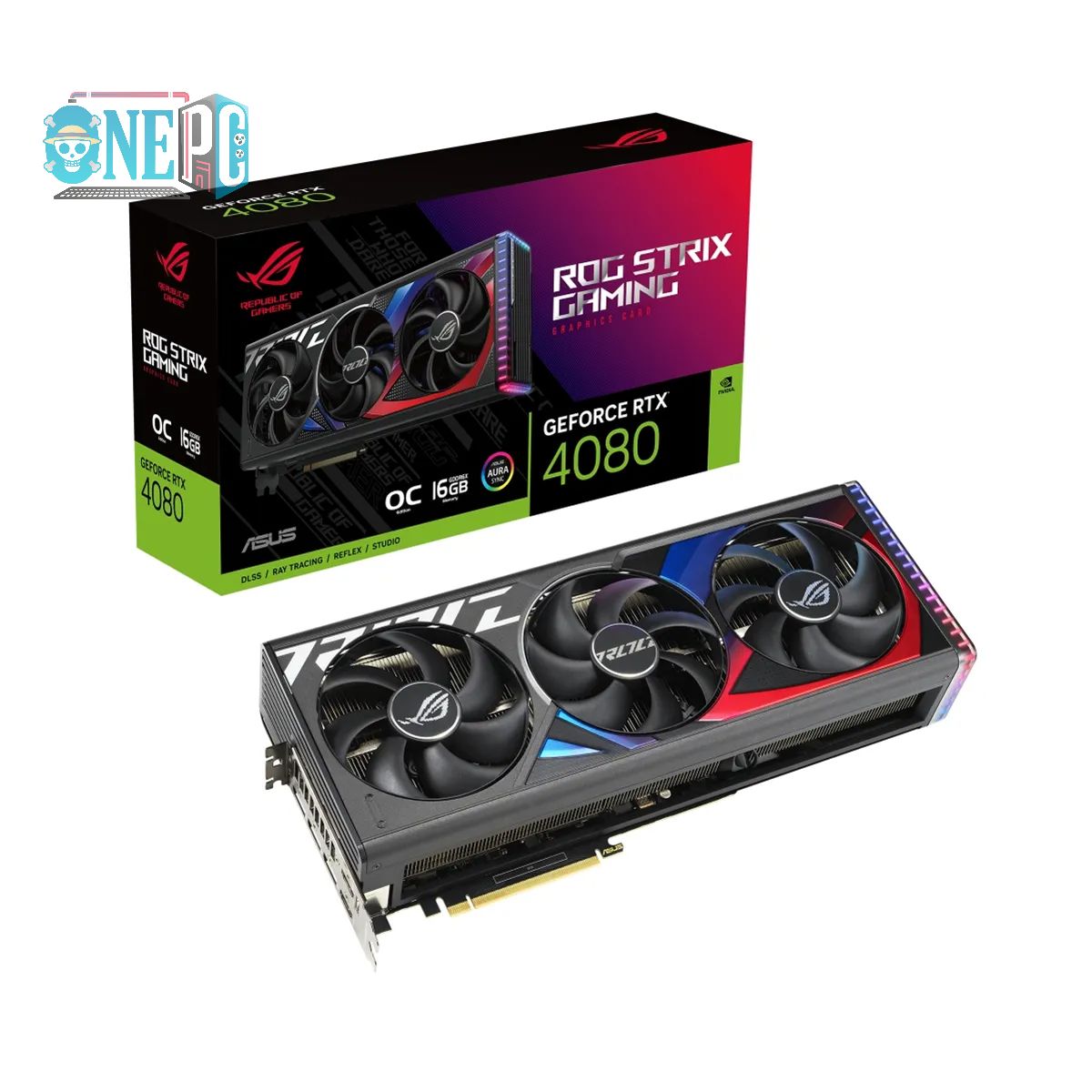 GPU ASUS RTX 4080 ROG STRIX 16GB GDDR6X