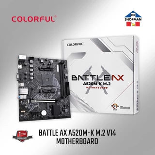 MOTHERBOARD A520 COLORFUL BATTLE AXE 2DIMM DDR4 PCIE 3.0 R5000 READY