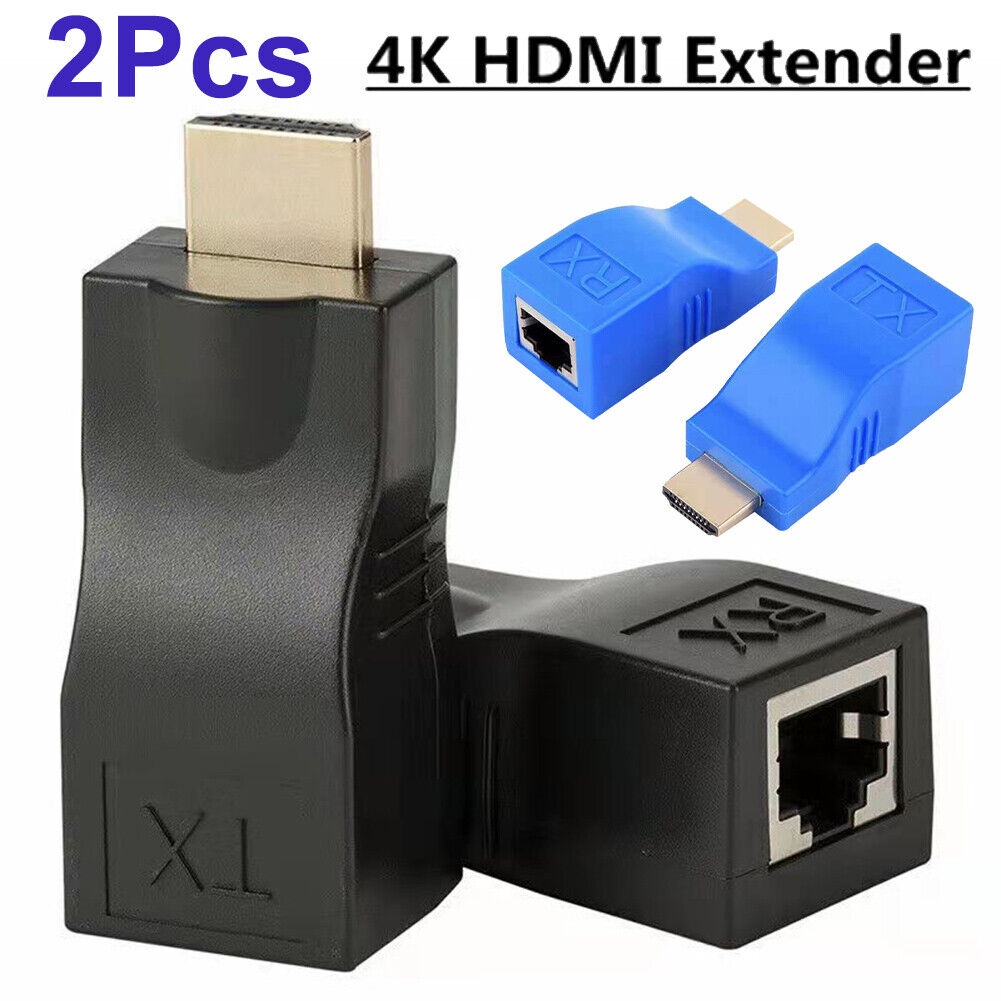 ADAPTADOR HDMI RJ45 KIT X2