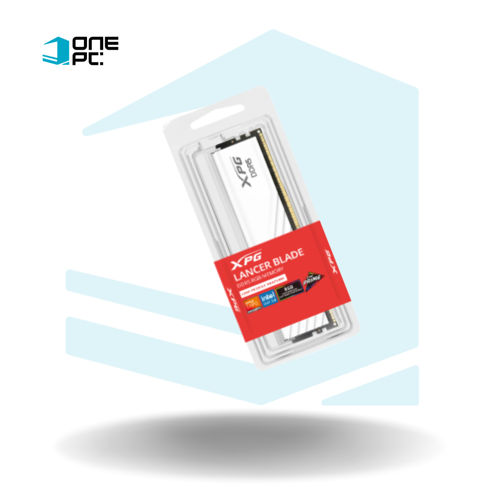 MEMORIA RAM ADATA LANCER BLADE RGB 16GB DDR5 6000MHZ WHITE