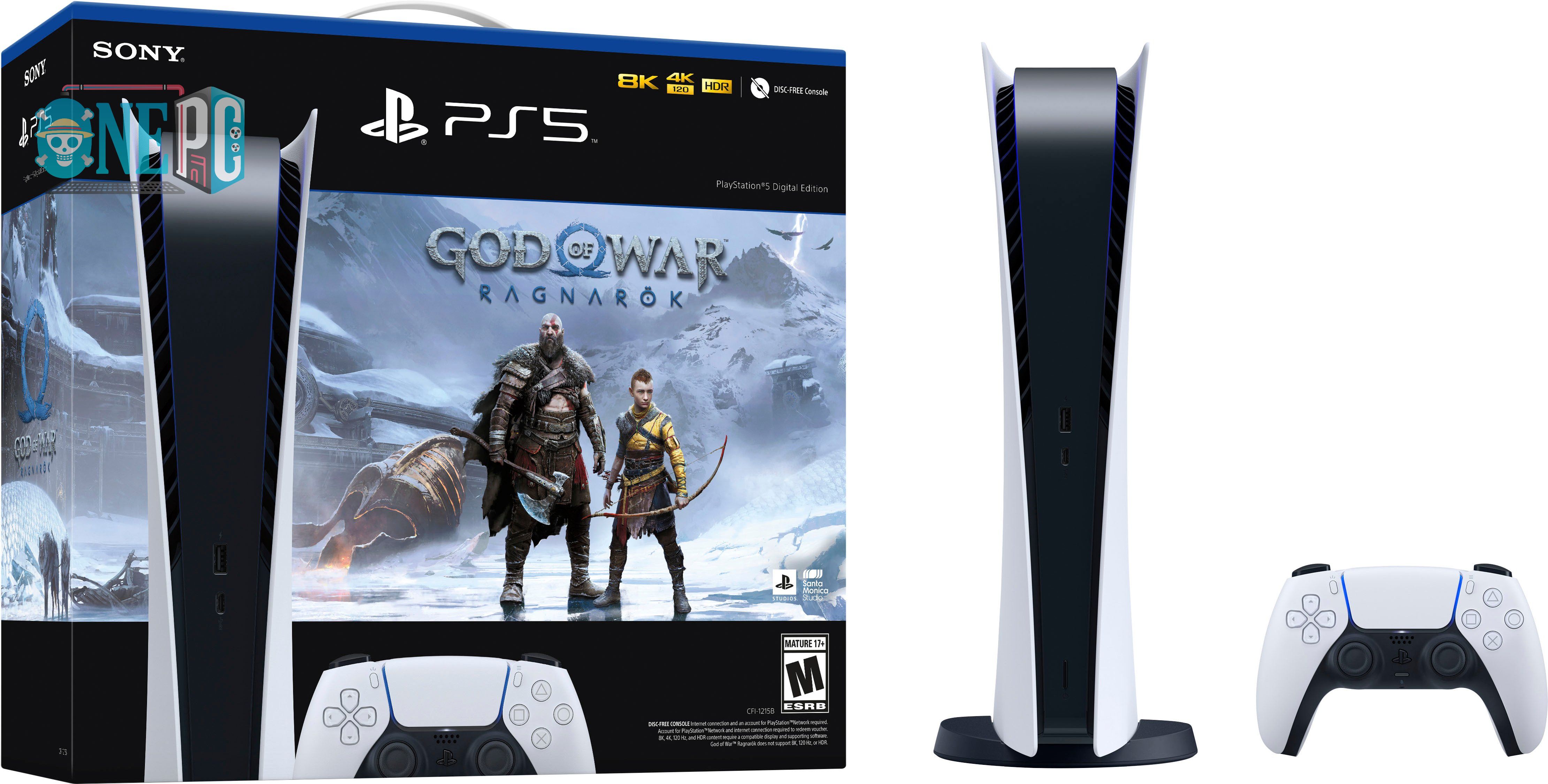 CONSOLA PLAYSTATION 5 VERSION DIGITAL (GRATIS GOW)