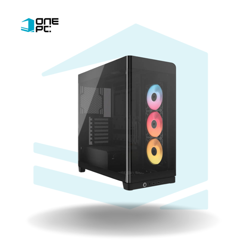 CASE CORSAIR ATX 4500X FRAME RS-R ARGB PANORAMIC GLASS 2USB3.2 HD-AUDIO MID-TOWER BLACK