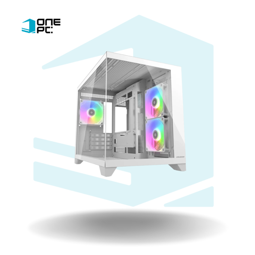 CASE COUGAR FV150 RGB VIDRIO TEMPLADO MICRO TOWER WH