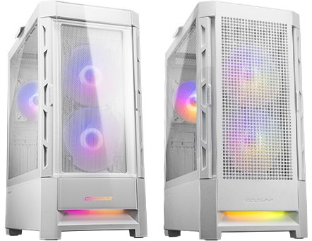 CASE COUGAR GAMER DUOFACE RGB VIDRIO TEMPLADO MID-TOWER BLANCO