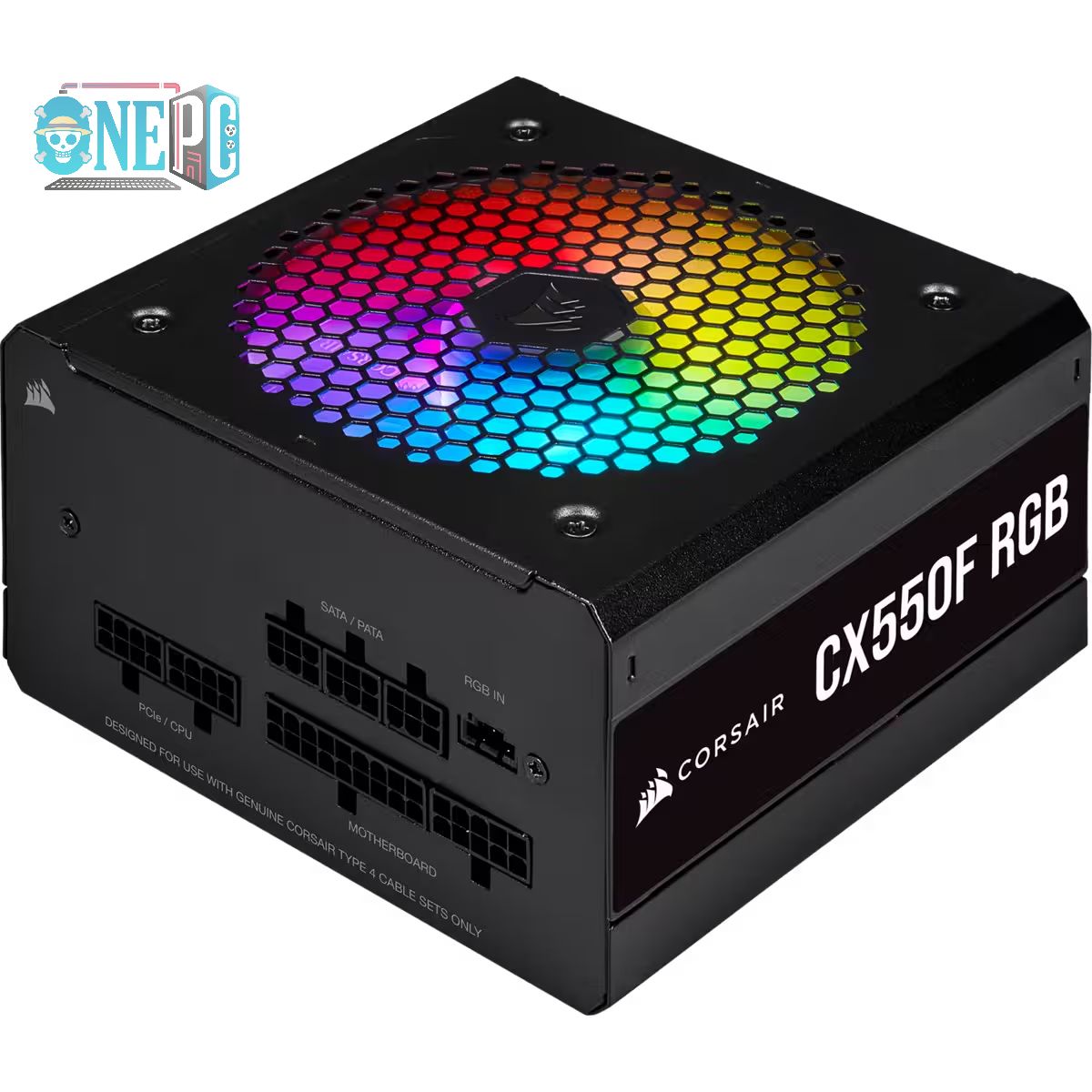 PSU CORSAIR CX550F RGB 80 PLUS BRONCE FULL MODULAR