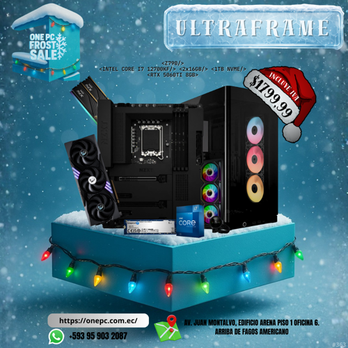 CPU GAMER/ INTEL12TH, RTX 5060 8GB