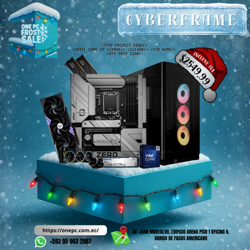 CPU GAMER/ INTEL 14TH, RTX 5070 12GB