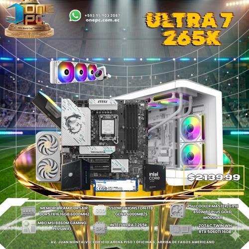 CPU GAMER ULTRA 7 265K -- RTX 5060 TI 16GB