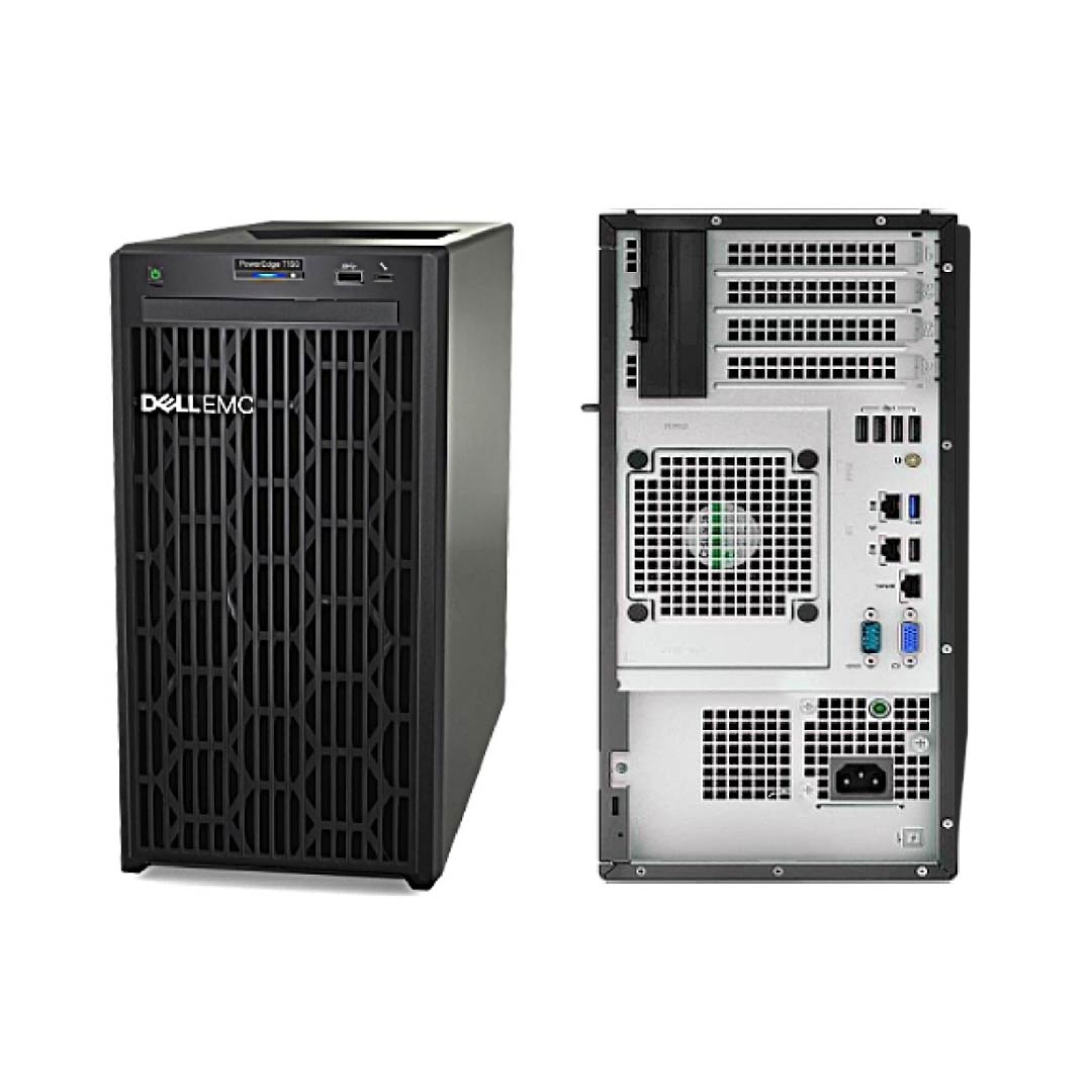 SERVIDOR DELL POWEREDGE T150 XEON-2314 2.8GHZ-4.5GHZ 4C 4T, 4TN, 2P ETH, 16GB