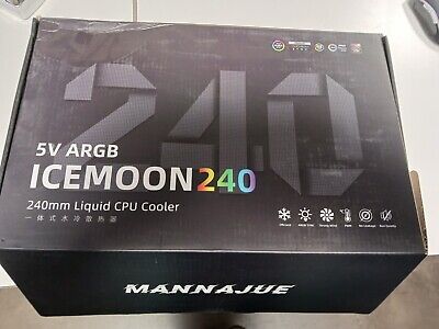 DISIPADOR MANNAJUE 240 MM 5V ARGB ICEMOON 240