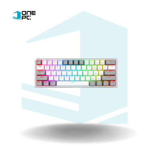 TECLADO REDRAGON FIZZ PRO K616-RGB WIRELESS WH