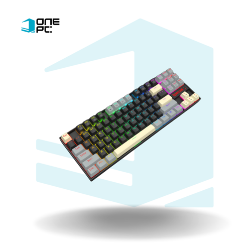 TECLADO REDRAGON KUMARA K552LGY-RGB SWITCHES ROJOS