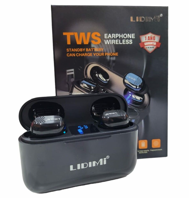 EARPHONE LIDMI TWS LD-A7617 NEGRO