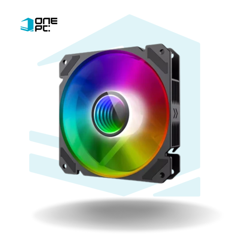 VENTILADOR GAMEMAX FN-12 ARGB DISEÑO INFINITY BLACK
