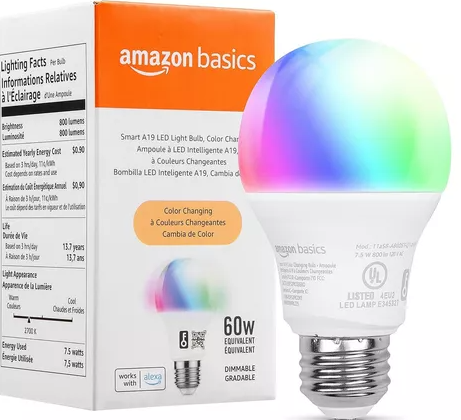 AMAZON BASICS SMART A19LED 60W