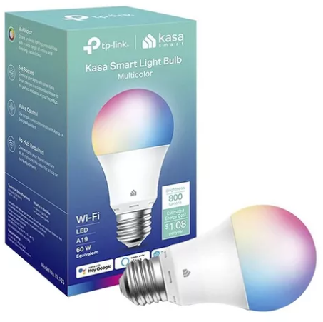 TP-LINK KASA SMART WIFI LIGTH BULB MULTICOLOR 60W