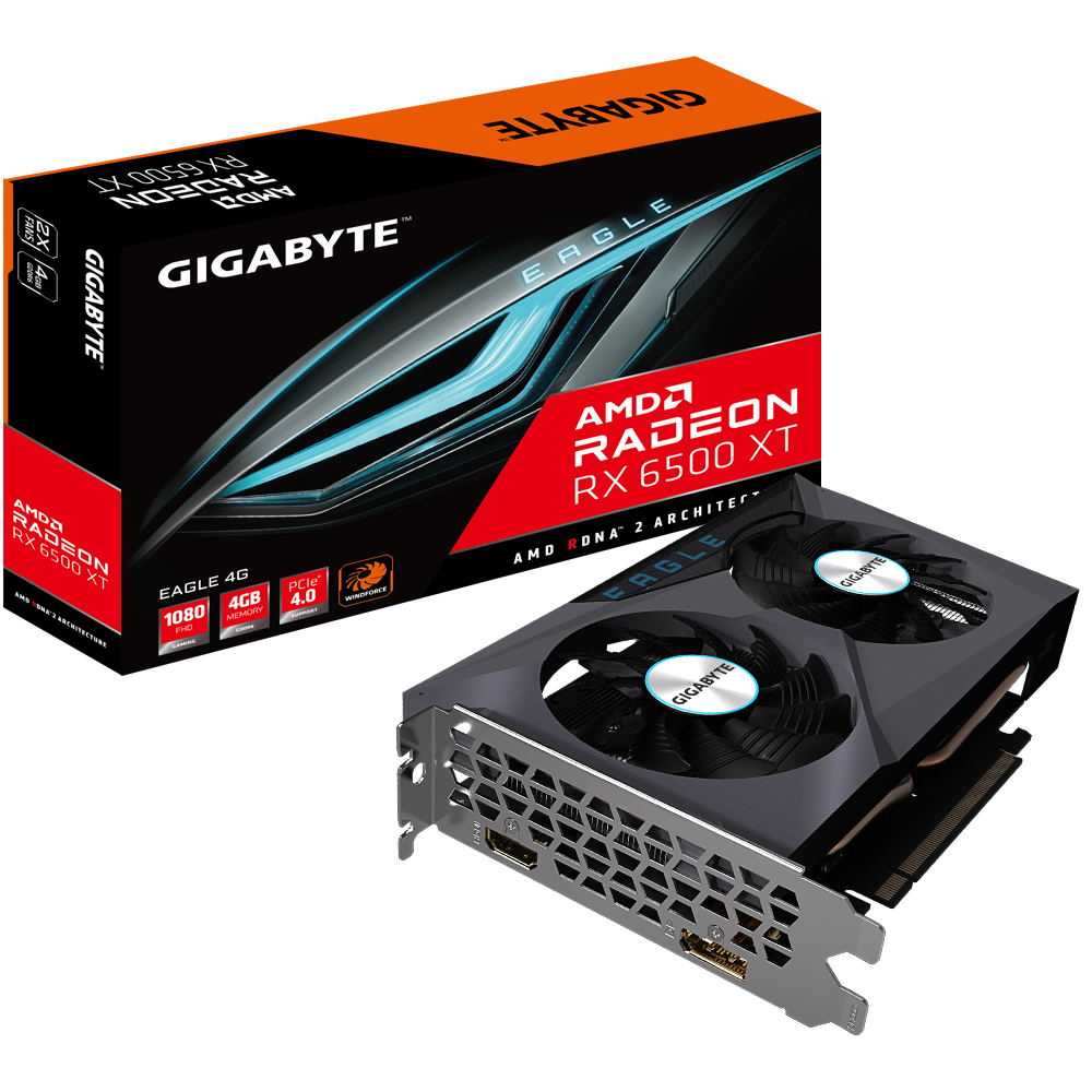 GPU RX 6500XT GIGABYTE EAGLE