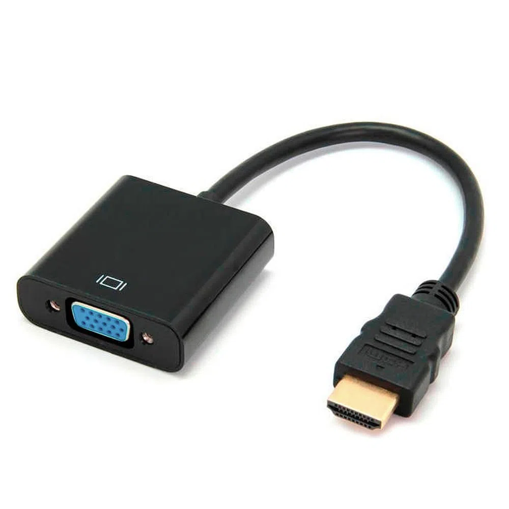 CABLE HDMI A VGA NEGRO