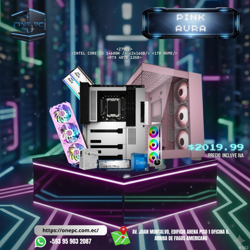 CPU GAMER/ I5 14TH, RTX 4070 12GB