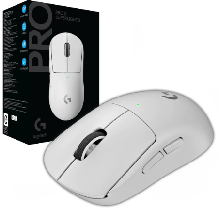 MOUSE LOGITECH G PRO 2 LIGHTSPEED WIRELESS BLANCO