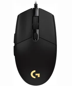 MOUSE LOGITECH GAMING G203 NEGRO ALAMBRICO RGB LIGHTSYNC G-HUB