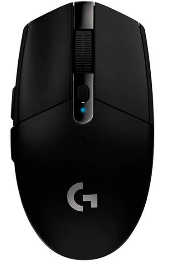 MOUSE LOGITECH GAMING G305 NEGRO WIRELESS LIGHTSPEED SENSOR HERO ULTRALIGERO USB