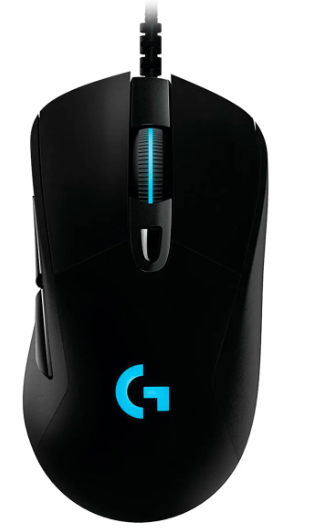 MOUSE LOGITECH GAMING G403 NEGRO SENSOR HERO 16K RGB LIGHTSYNC G-HUB AJUSTE DE PESO