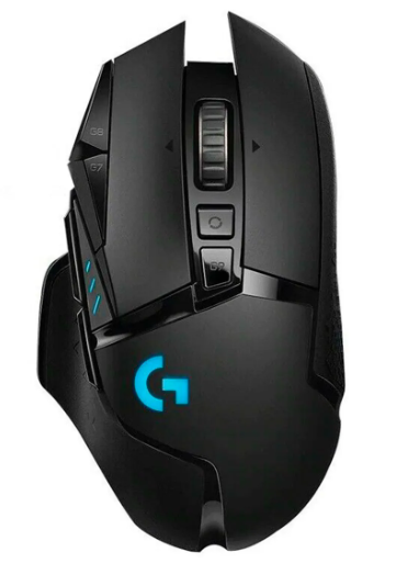 MOUSE LOGITECH GAMING G502 WIRELESS LIGHTSPEED SENSOR HERO 16K RGB LIGHTSYNC RECARGABLE POWERPLAY