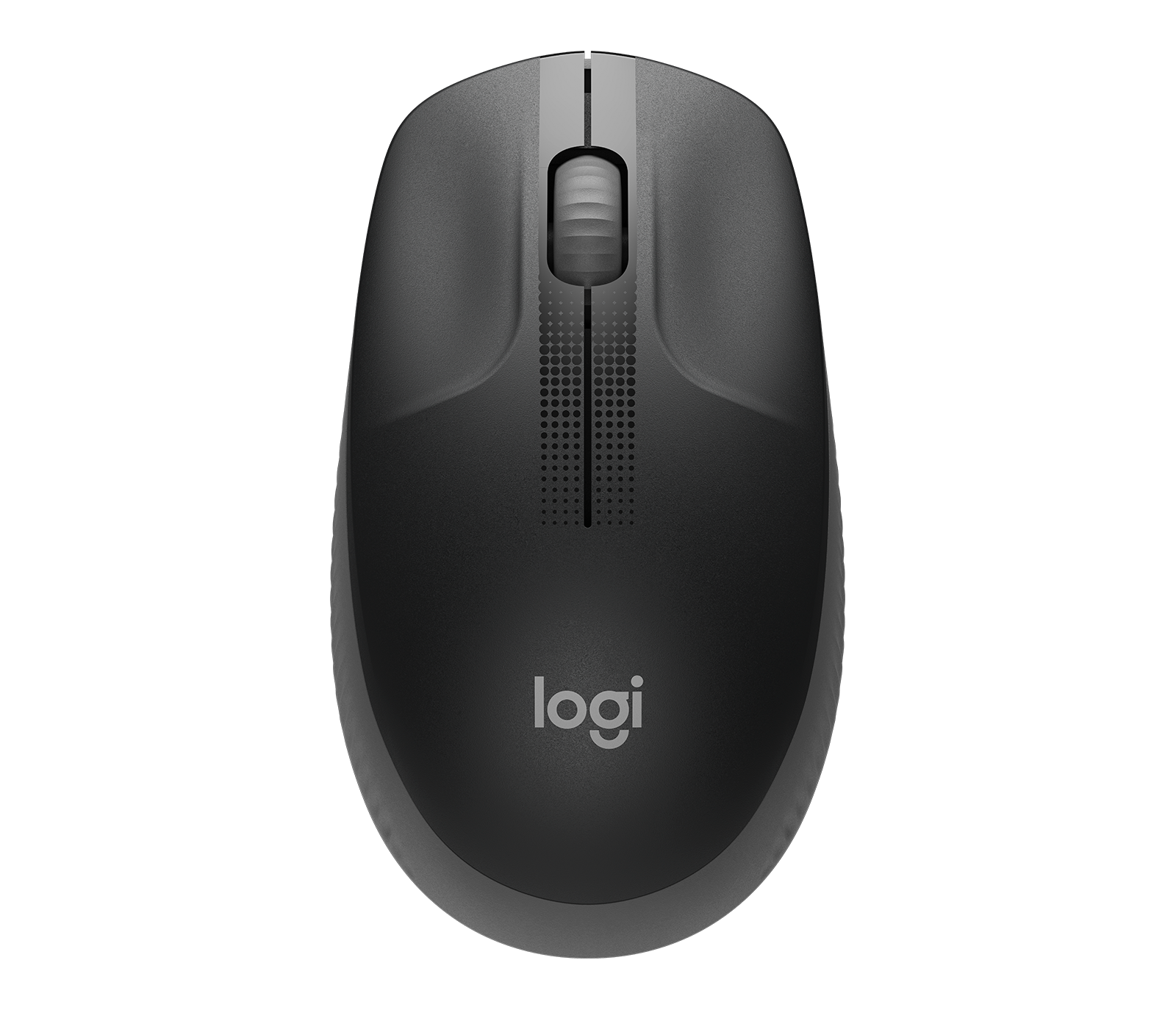 MOUSE LOGITECH M190 WIRELESS USB FULL SIZE CURVE DESING CHARCOAL