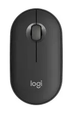 MOUSE LOGITECH M350S PEBBLE 2 WIRELESS RF - BT 4000DPI GRAFITO