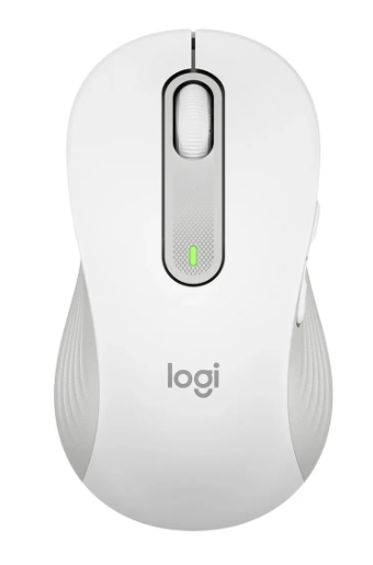 MOUSE LOGITECH M650 LARGE BLANCO DIESTRO MULTIPLATAFORMAS WIRELESS BT-USB LOGI BOLT