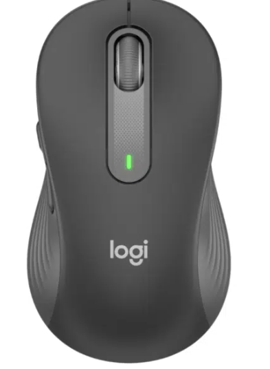 MOUSE LOGITECH M650 LARGE GRAFITO ZURDO MULTIPLATAFORMAS WIRELESS BT-USB LOGI BOLT