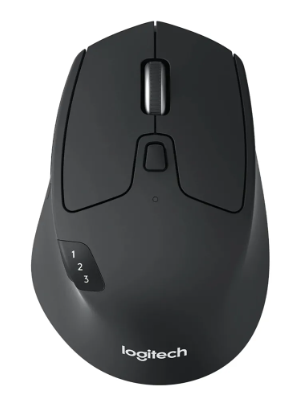 MOUSE LOGITECH M720 TRIATHLON WIRELESS BLACK