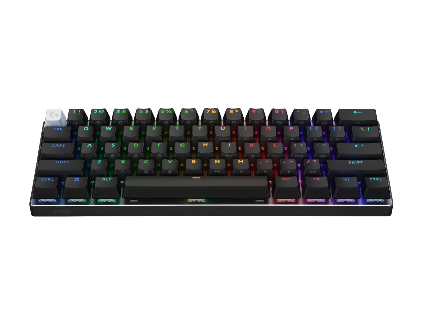 TECLADO LOGITECH G PRO X 60 LIGHTSPEED WIRELESS GAMING ULTRA COMPACT TKL MECHANICAL RGB BLACK