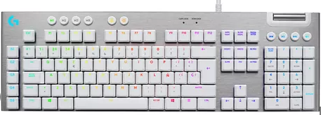 TECLADO LOGITECH G815 MECANICO RGB LIGHTSYNC GAMING BLANCO