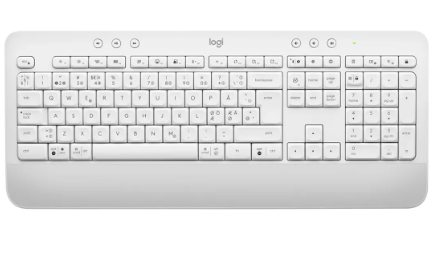 TECLADO LOGITECH K650 SIGNATURE BT LOGIBOLT WIRELESS WHITE