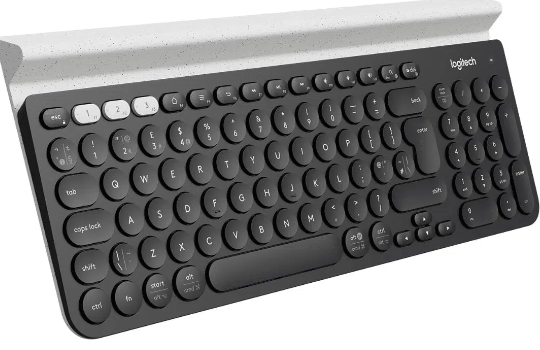 TECLADO LOGITECH K780 NEGRO MULTIDISPOSITIVOS BLUETOOTH WIRELESS USB UNIFYING MULTIPLATAFORMAS