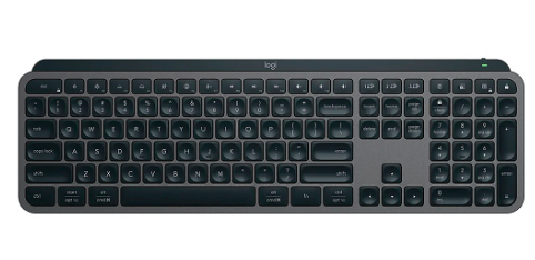 TECLADO LOGITECH MX  KEYS S GRAFITO INGLES USB LOGI BOLT-BT-MUL. DISP. - RECARG-RETR.ILUM