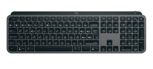 TECLADO LOGITECH MX  KEYS S GRAFITO SPA USB LOGI BOLT-BT-MUL. DISP. - RECARG-RETR.ILUM