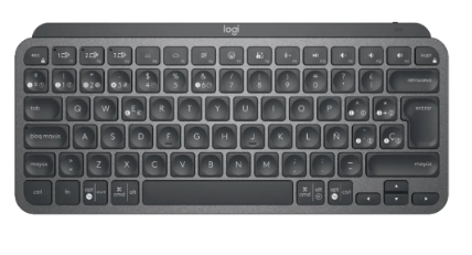 TECLADO LOGITECH MX KEYS MINU INALAMBRICO CON ILUMINACION NEGRO