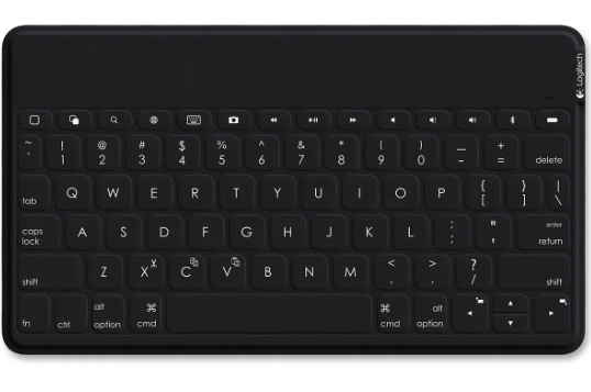 TECLADO LOGITECH NEGRO KEYS-TO-GO ULTRA-PORTABLE BLUETOOTH MULTIPLATAFORMAS