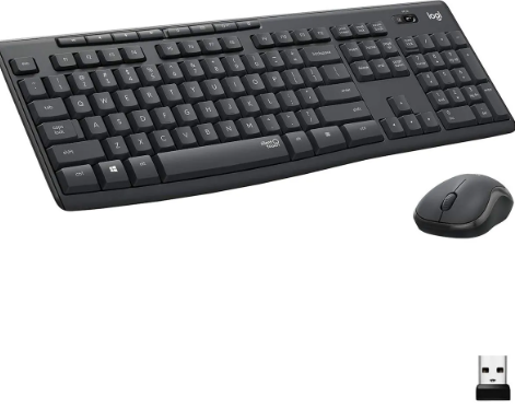 TECLADO-MOUSE LOGITECH MK295 WIRELESS USB NEGRO