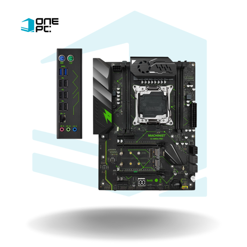 COMBO - MOTHERBOARD MACHINIST MR9A PRO X99 - CPU XEON E5 2666 V3, ATX DE CUATRO CANALES