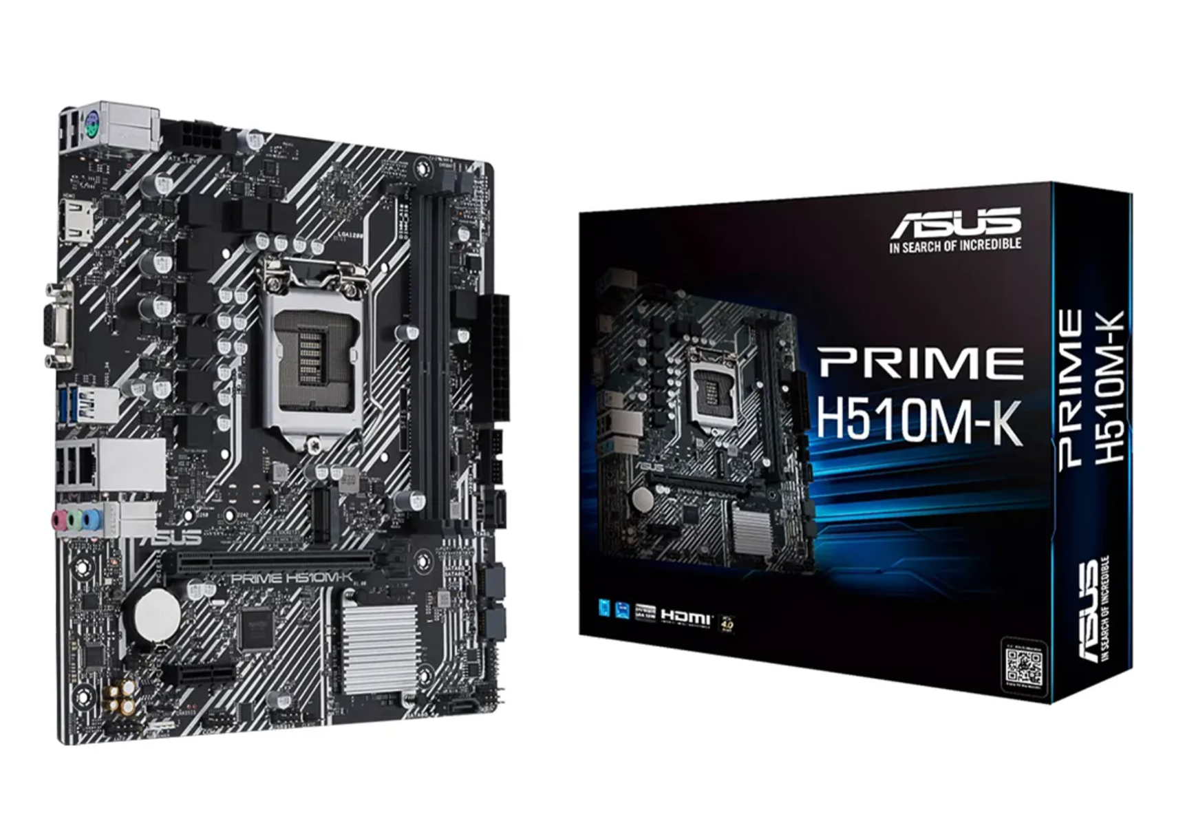 MBO ASUS PRIME H510M-K 11TH LGA1200 DDR4-3200 D-SUB HDMI M.2 USB3.2 PCIE4.0 MATX